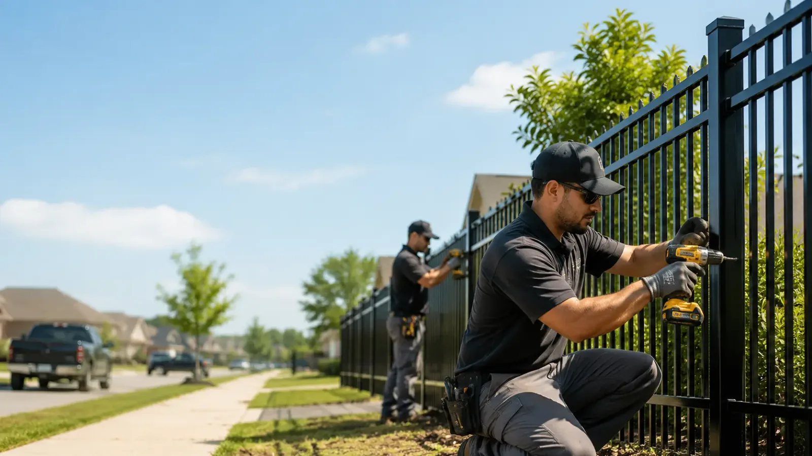 Metal Fence Installation in Oliver, GA